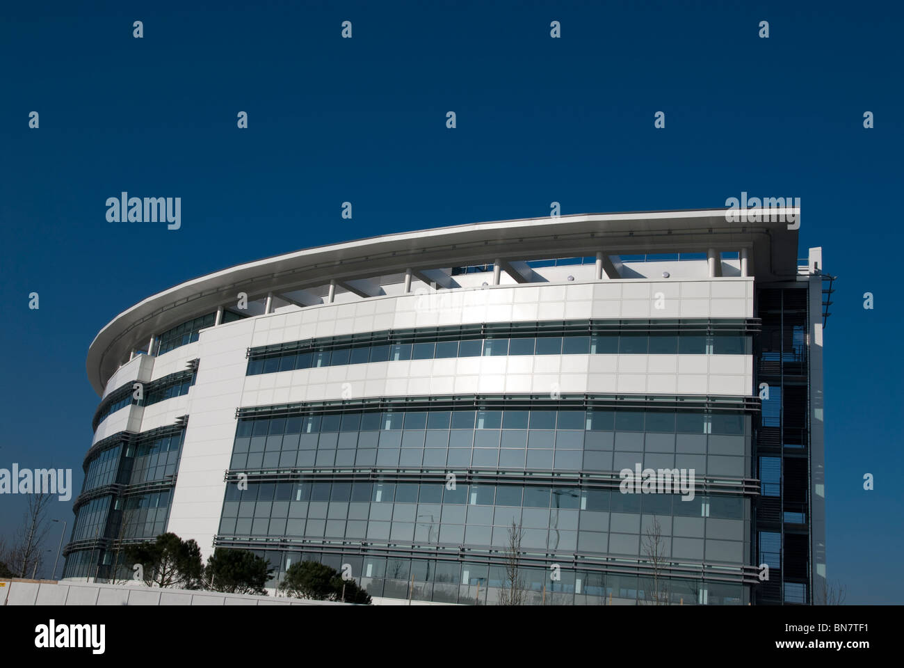 Außenbereich von Ray Marine Bürogebäude am Cosham, Portsmouth Stockfoto