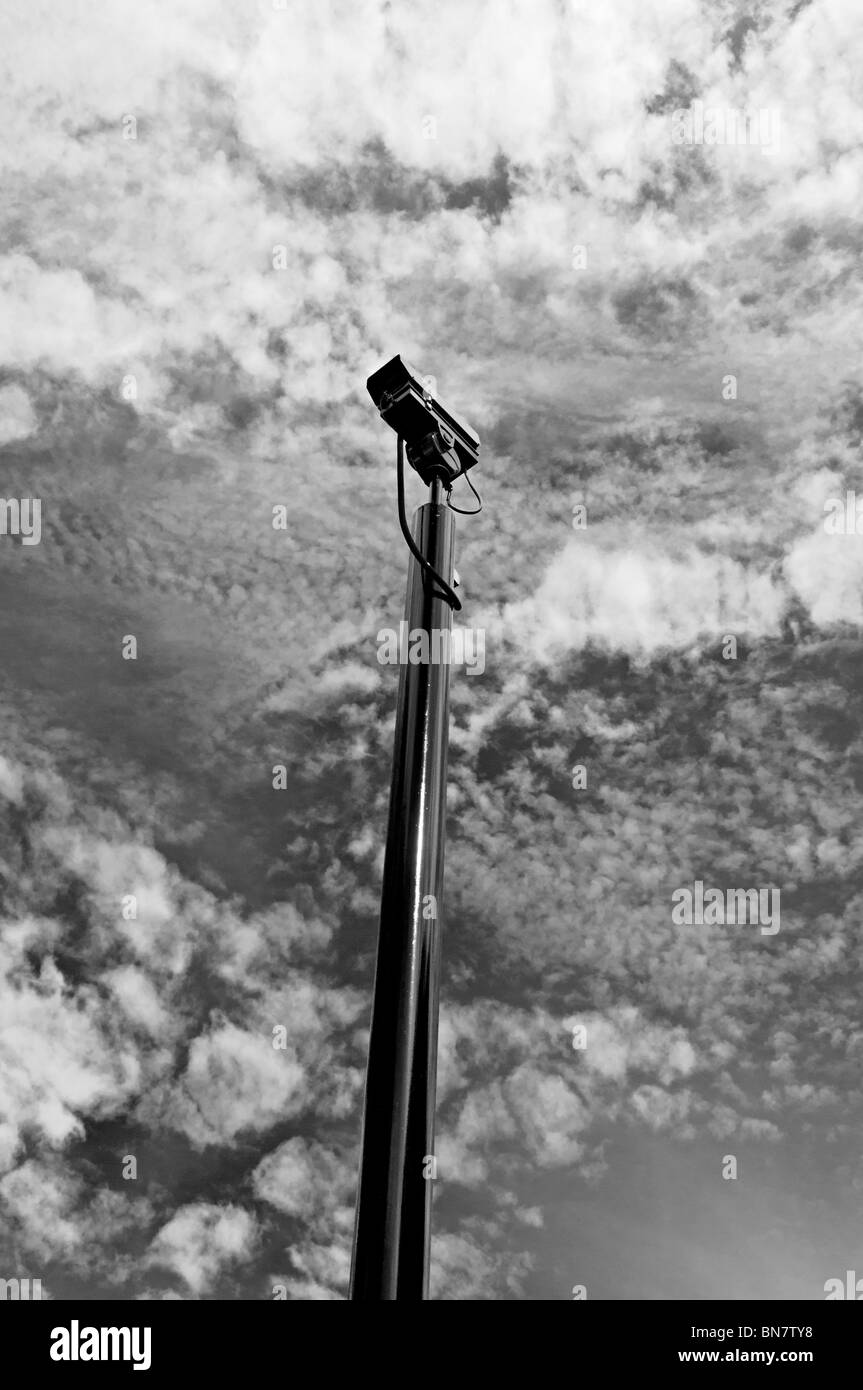 ANPR und Spion-Kameras im Sparkhill Birmingham einer islamisch geprägten Gegend von Birmingham, wo kontrovers installierten Stockfoto