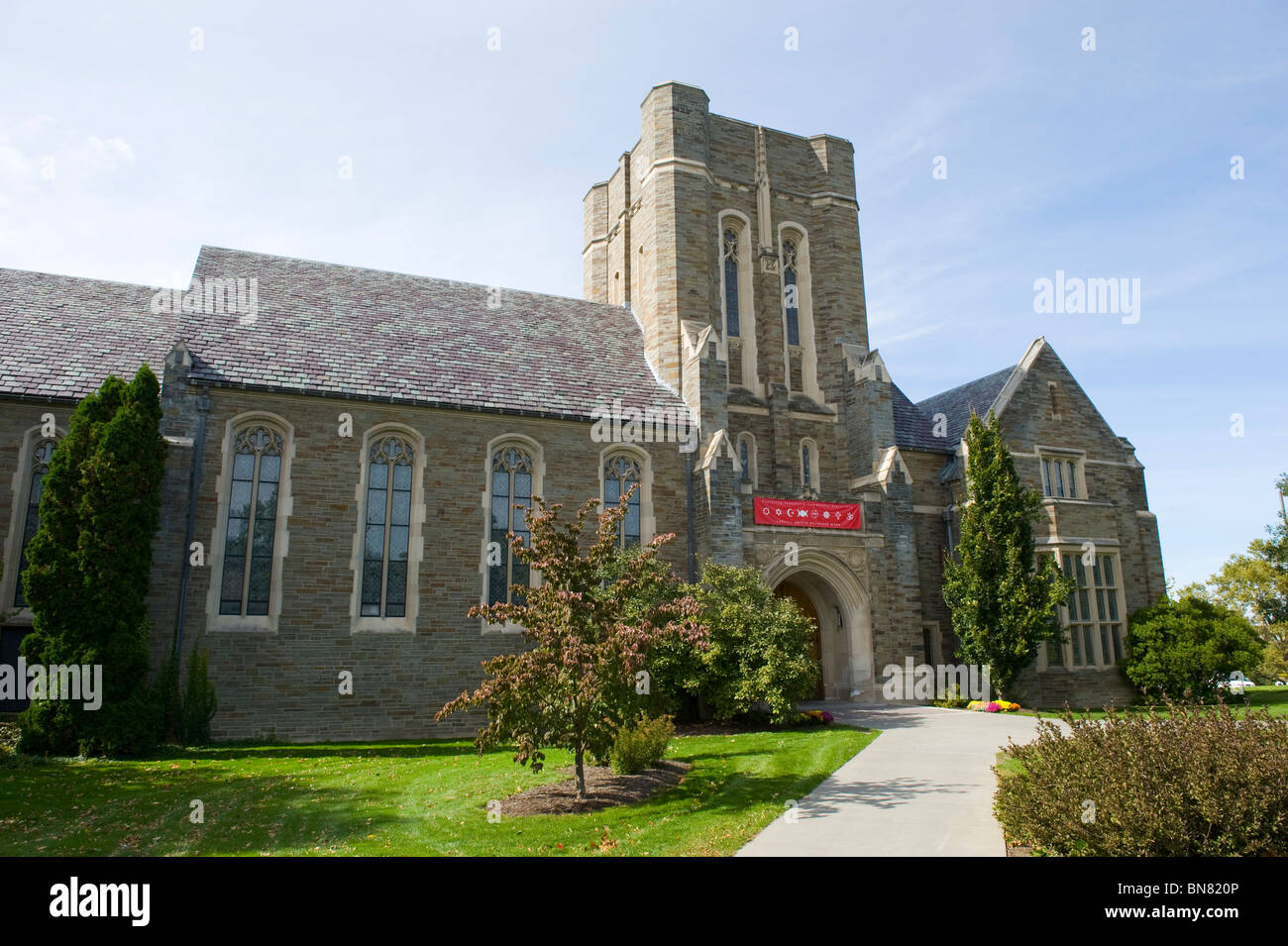 Annabel Taylor Hall religiösen Aktivitäten Cornell University Campus Ithaca New York Region der Finger Lakes Stockfoto