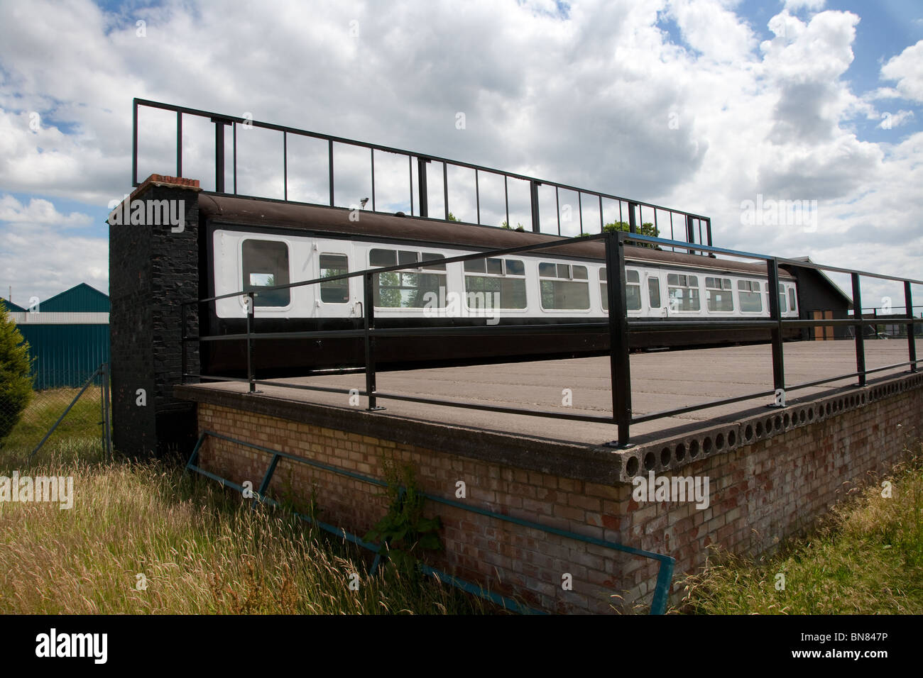 Donington Park Circuit, Heimat der britischen Motorrad Grand Prix, Castle Donington, Derby Stockfoto