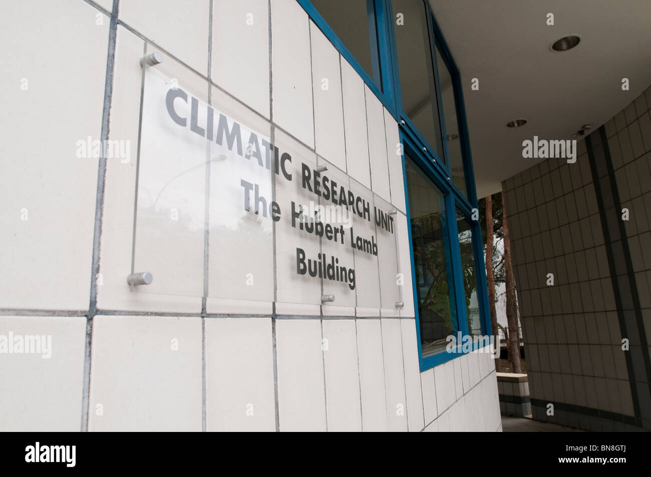 Der Climate Research Unit der University of East Anglia Stockfoto