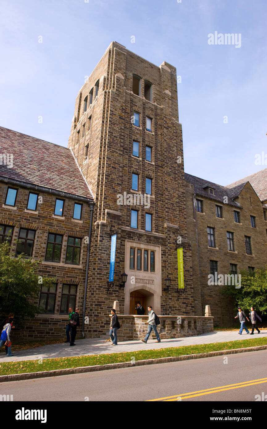 Law School Cornell University Campus Ithaca New York Region der Finger Lakes Stockfoto