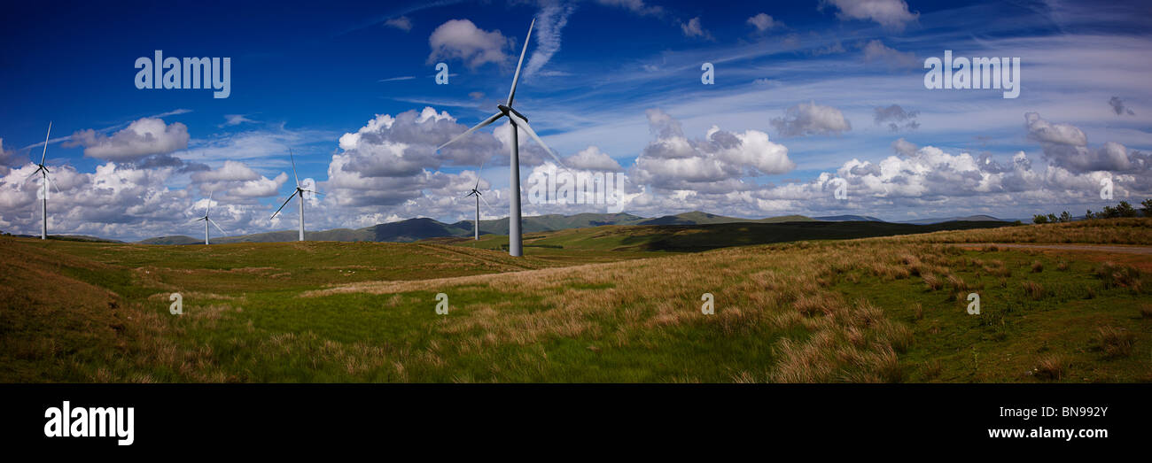 Lambrigg Windpark Lambrigg Fell, Cumbria, Uk Stockfoto