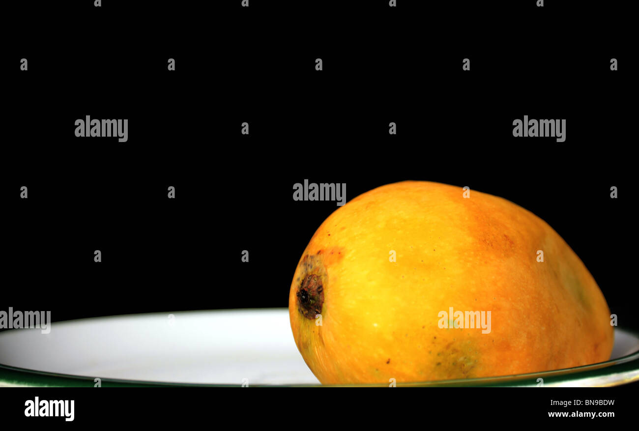 Leckere gelbe Mango Stockfoto