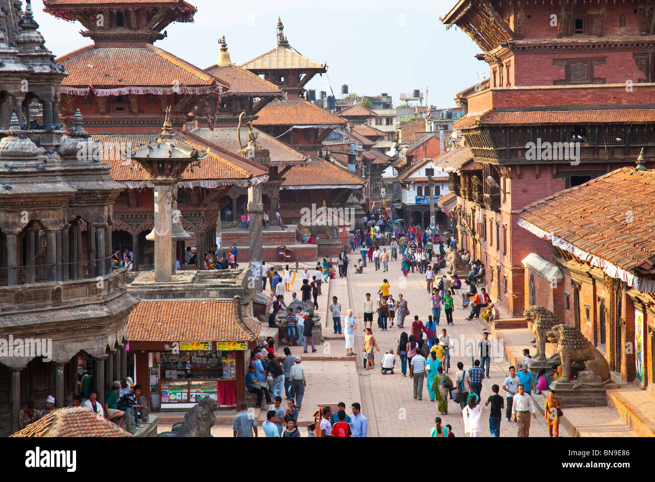 Durbar Square, Patan, Nepal Stockfoto