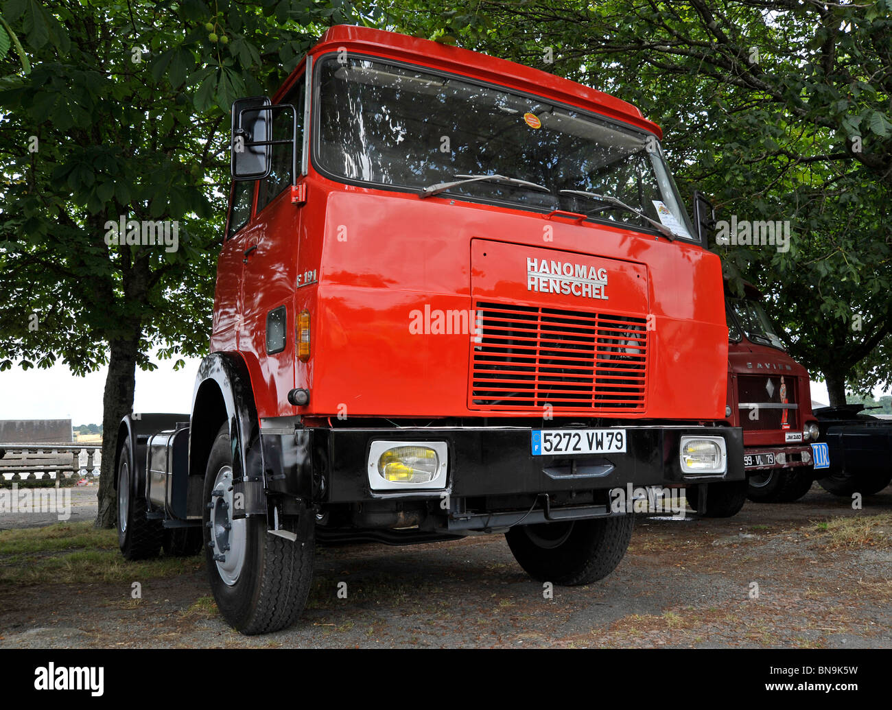 Alten Hanomag Henschel schwere gute Oldtimer Stockfoto