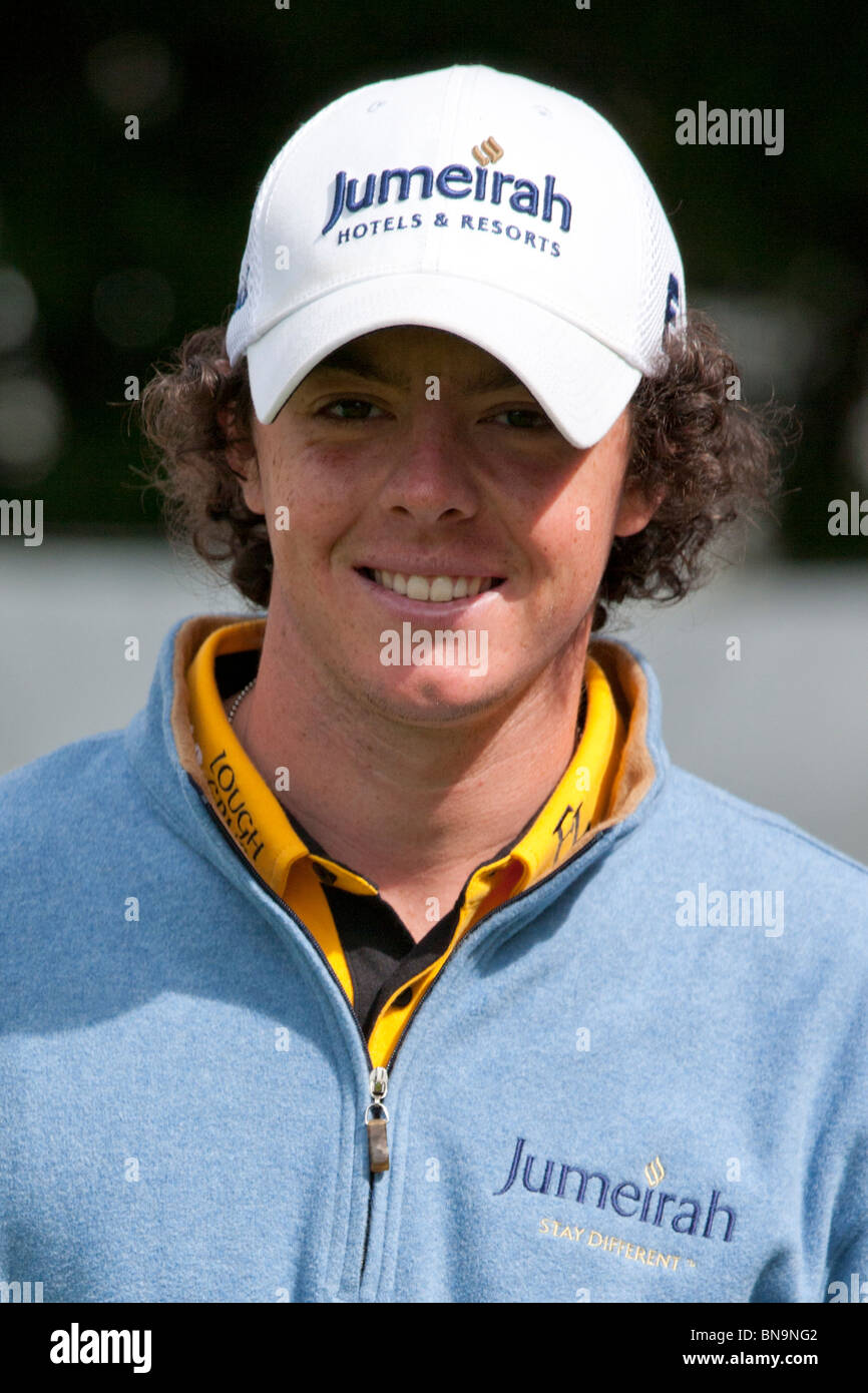Rory McIlroy am JP McManus pro-am-Golf-Turnier, Adare Manor Hotel, Irland 5. & 6. Juli 2010 Stockfoto