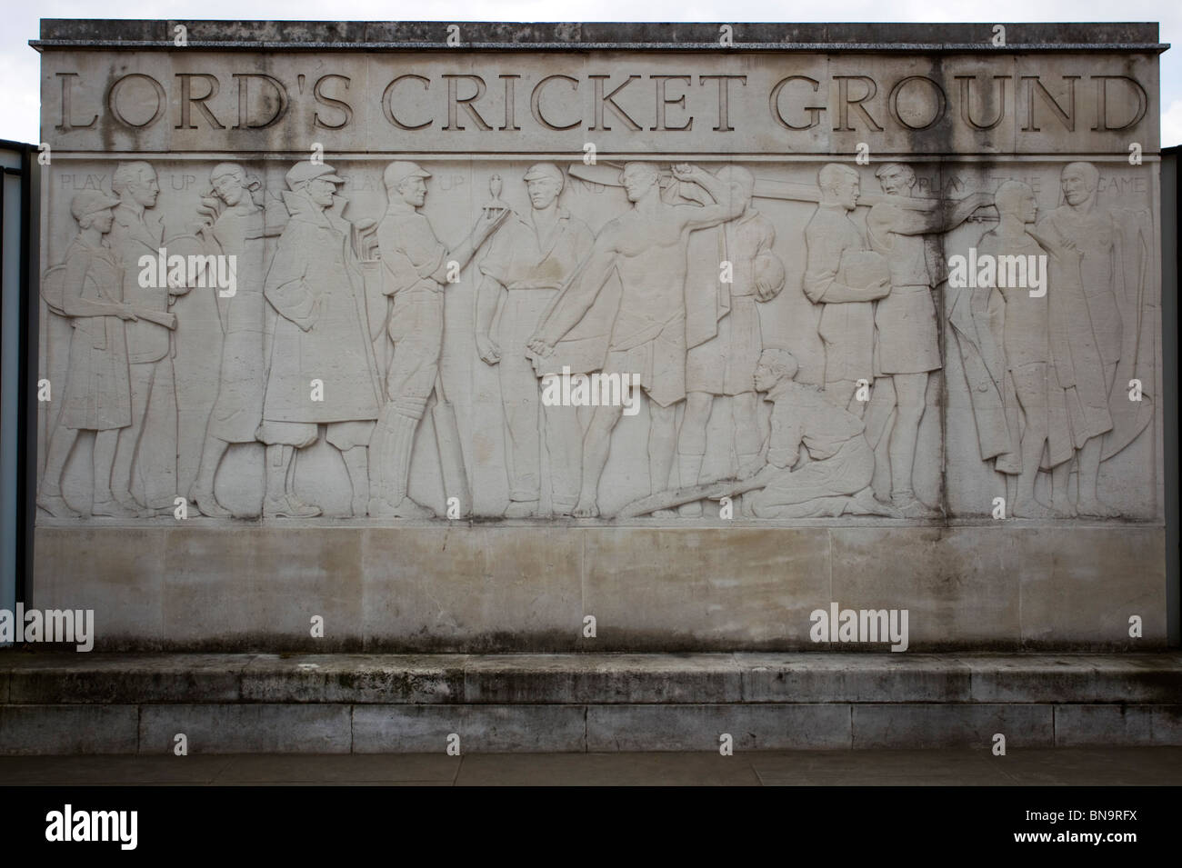 Lords Cricket Ground, London, Montag, 12. April 2010. Stockfoto