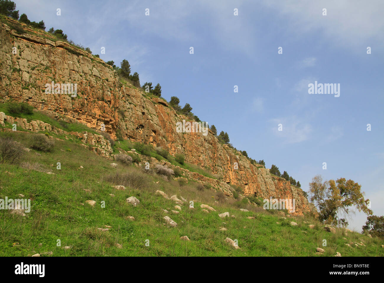 Israel, Ramim Klippe im oberen Galiläa Stockfoto