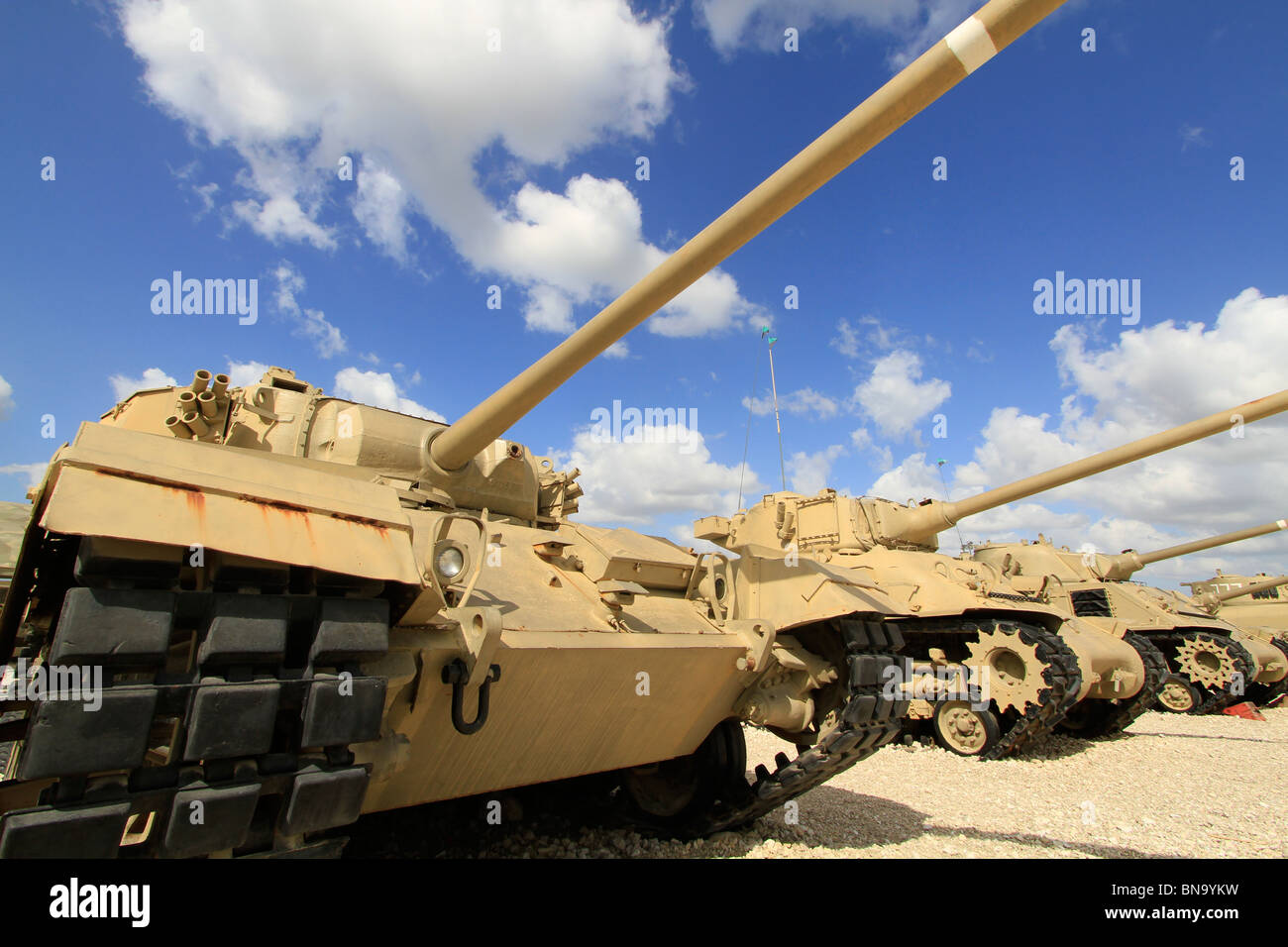 Israel, führte, die gepanzerte Korps-Gedenkstätte und Museum in Latrun Stockfoto