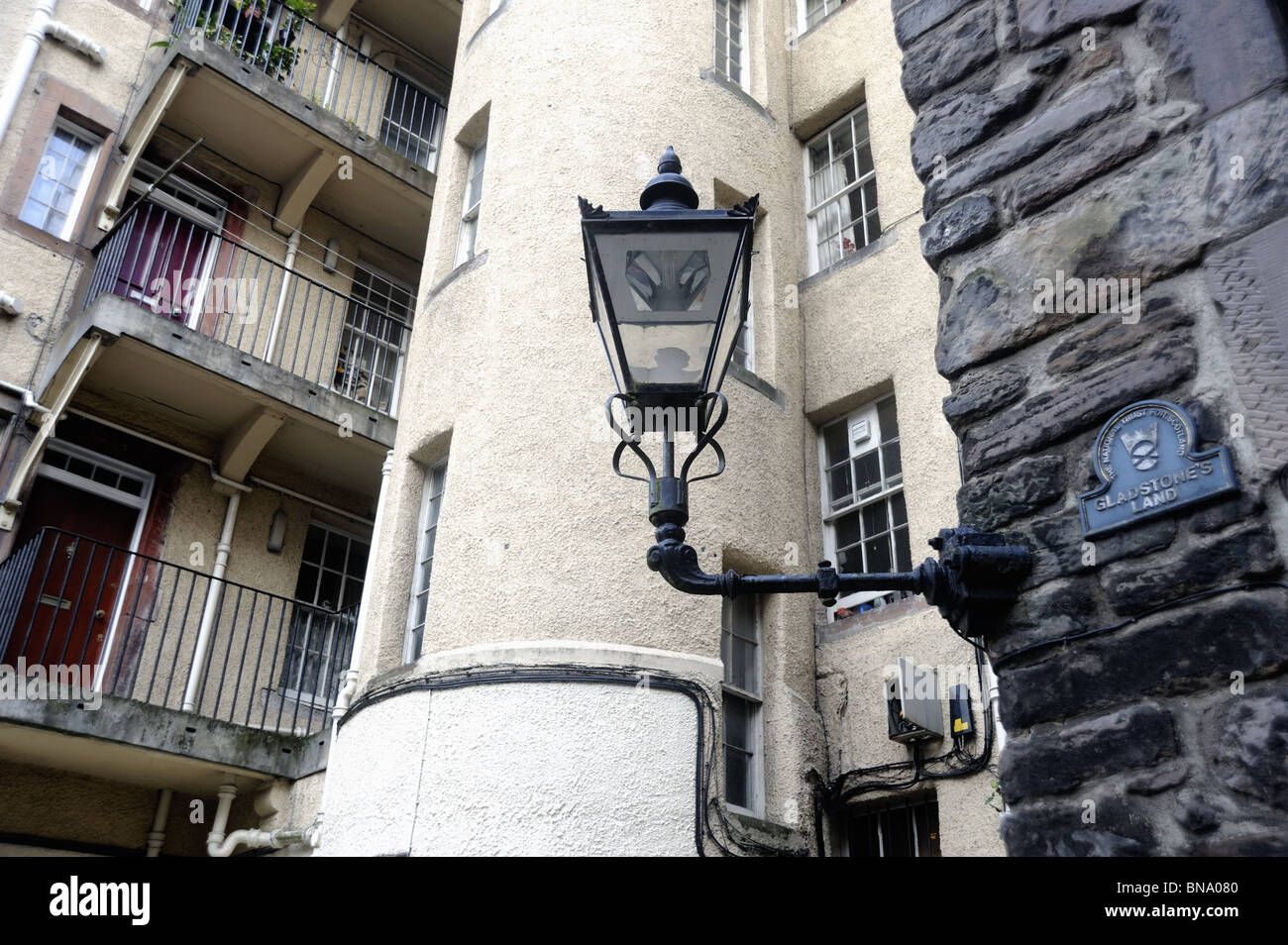 Lady Treppe schließen Stockfoto