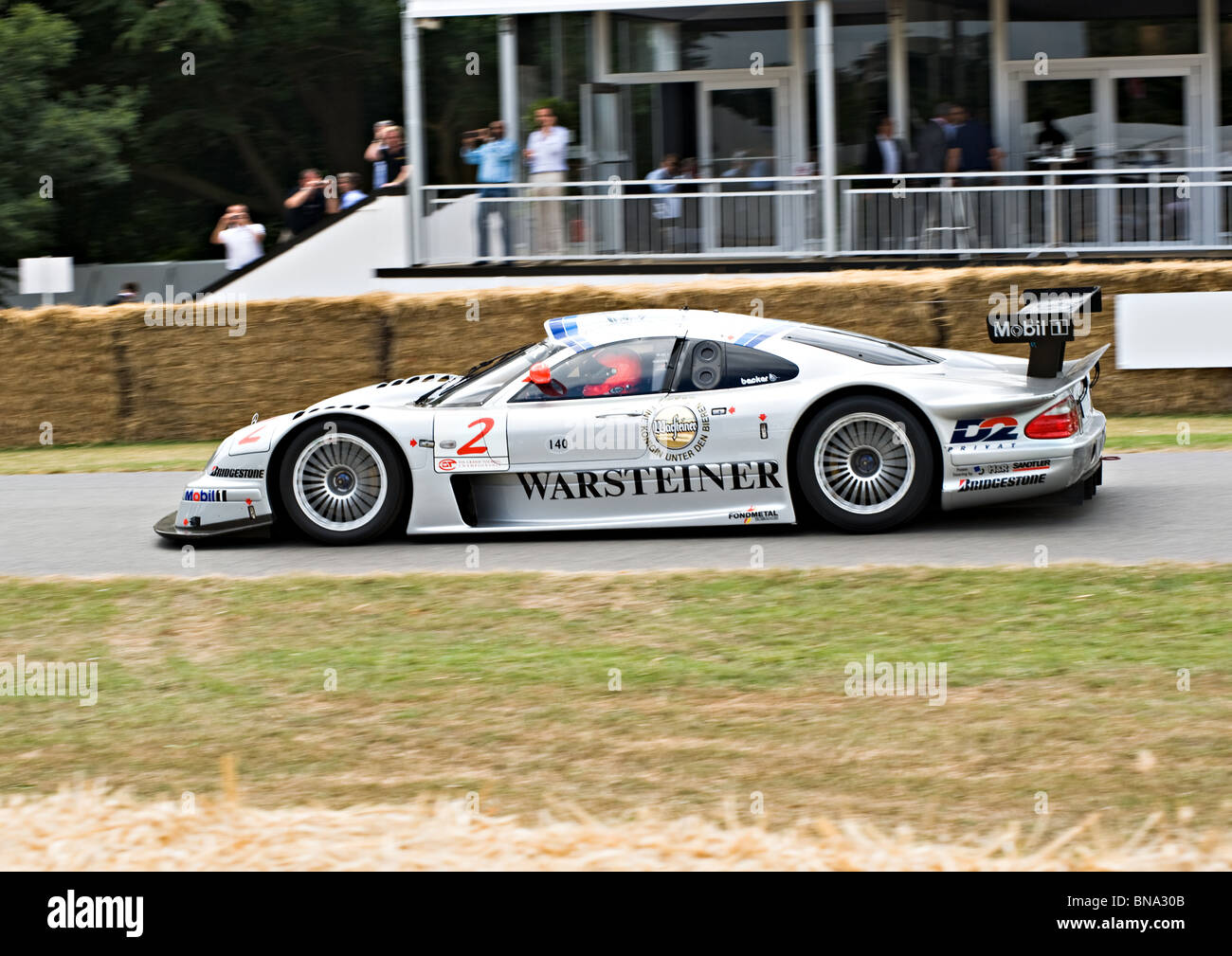 Mercedes CLK LM GTR Sportwagen Racing beim Goodwood Festival of Speed West Sussex England Vereinigtes Königreich UK Stockfoto