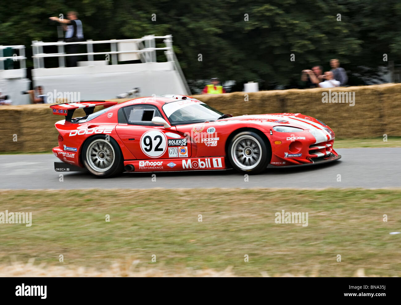 Chrysler Dodge Viper Sportwagen Rennen beim Goodwood Festival of Speed West Sussex England Vereinigtes Königreich UK Stockfoto