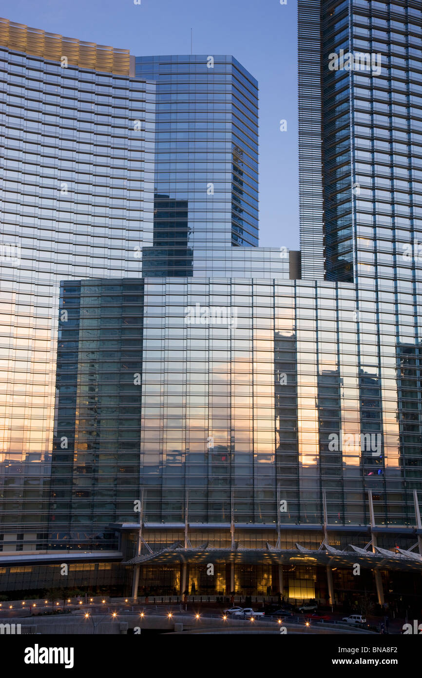 Aria Resort &amp; Casino, City Center, Las Vegas, Nevada. Stockfoto