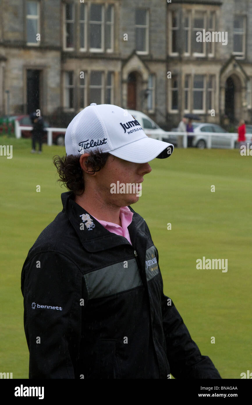 Rory McIlroy am 139. British Open Golf 2010, Juli 15-18, St. Andrews, Schottland Stockfoto