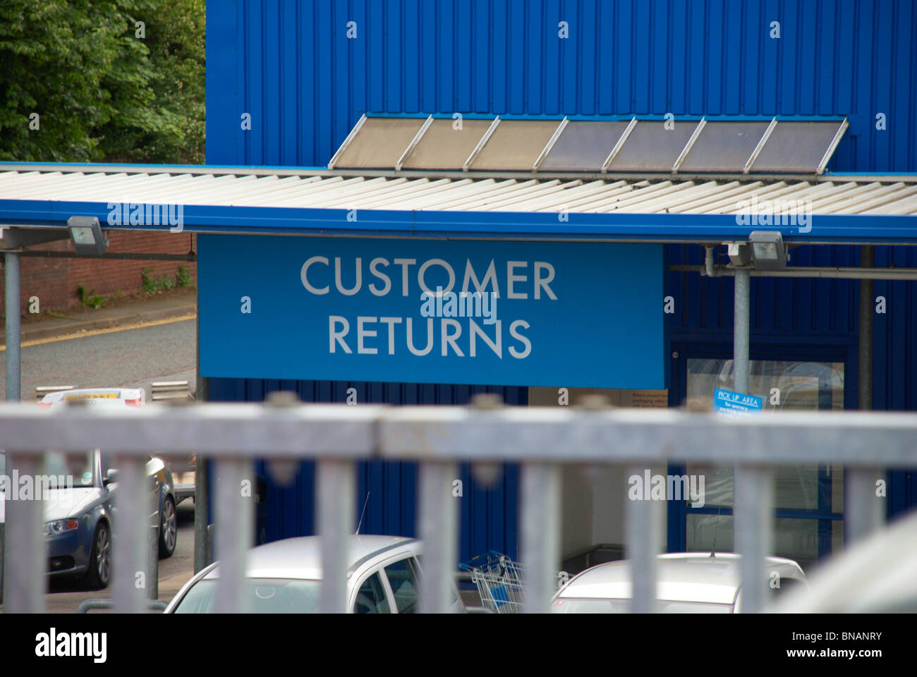 IKEA-Kundenretouren Stockfoto