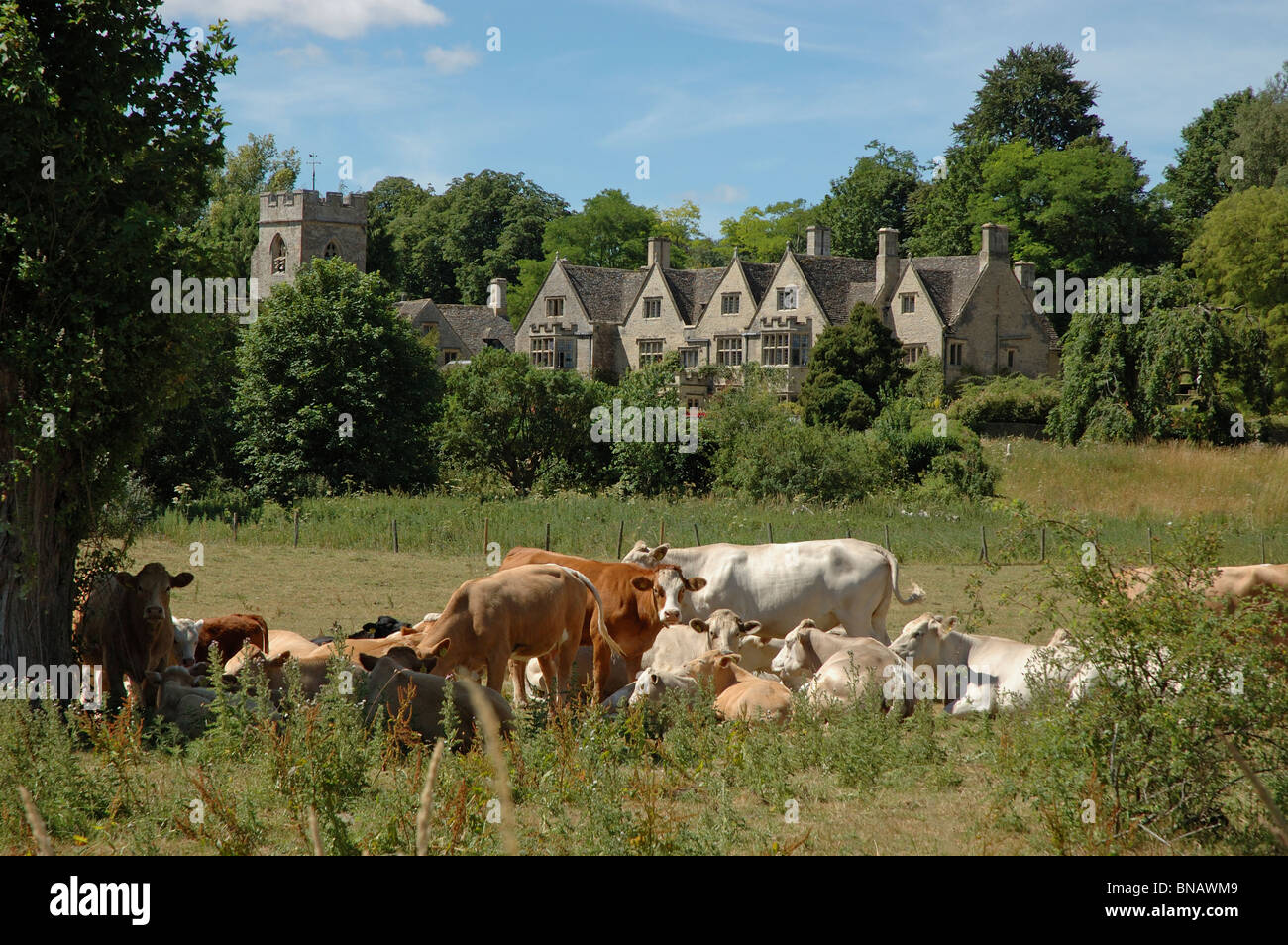 Cotswold Landschaft Stockfoto