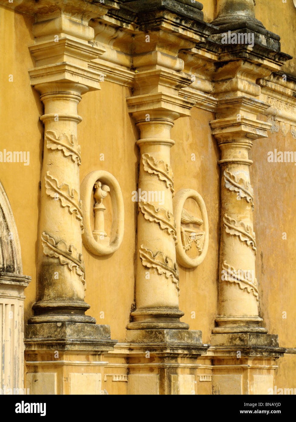 La Recoleccion Kirche in León in Nicaragua Stockfoto