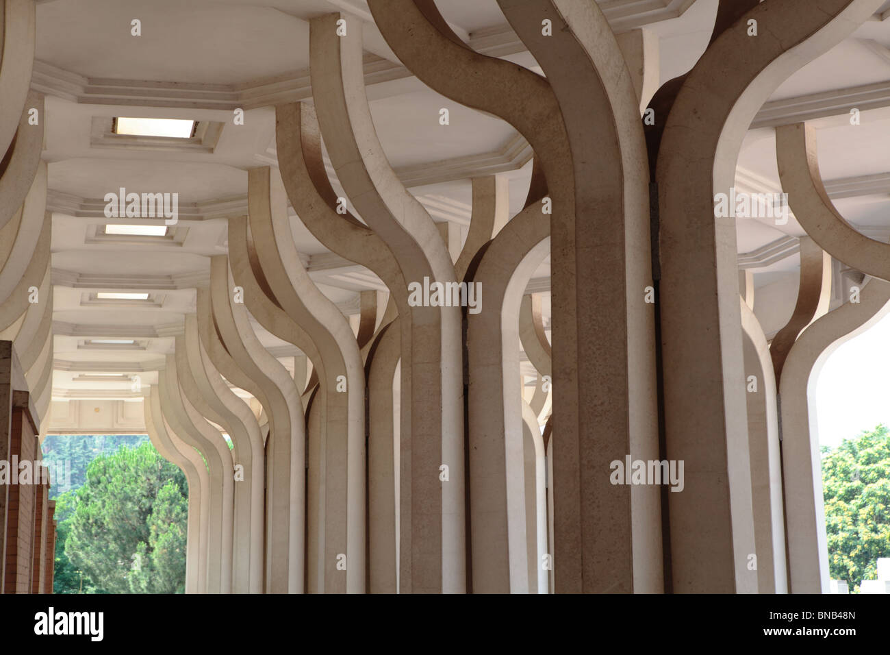 Detail der Rom-Moschee Stockfoto