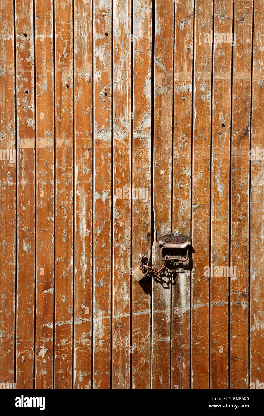 Tür Detail, Alghero, Sardinien Stockfoto
