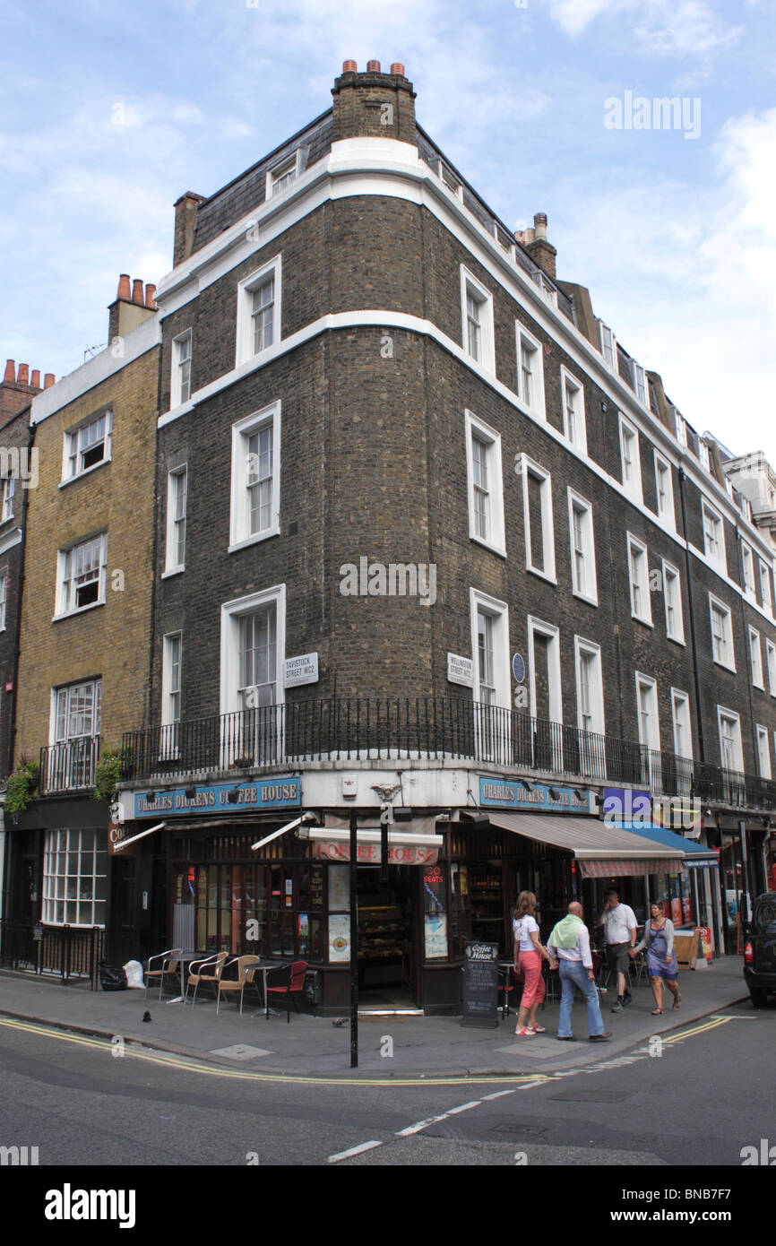 Charles Dickens Coffee House Covent Garden in London Stockfoto