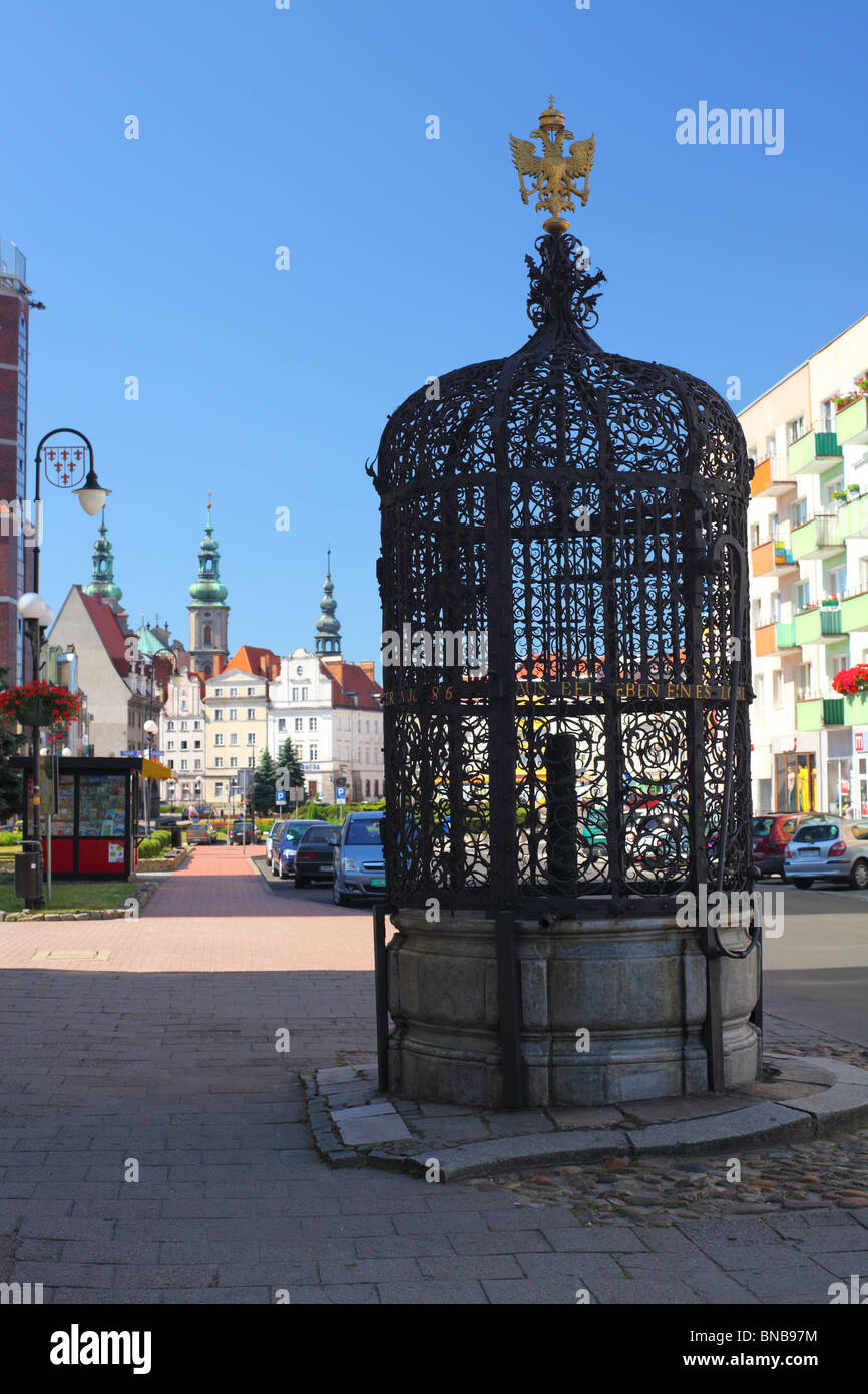 Nysa historische gut vom sechzehnten Jahrhundert Polen Stockfoto