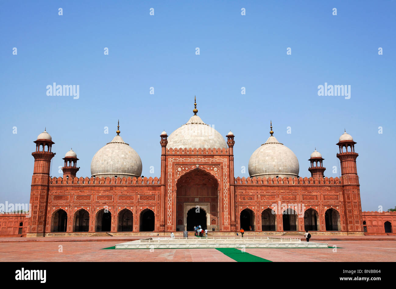 Badshahi Moschee, Lahore, Punjab, Pakistan Stockfoto