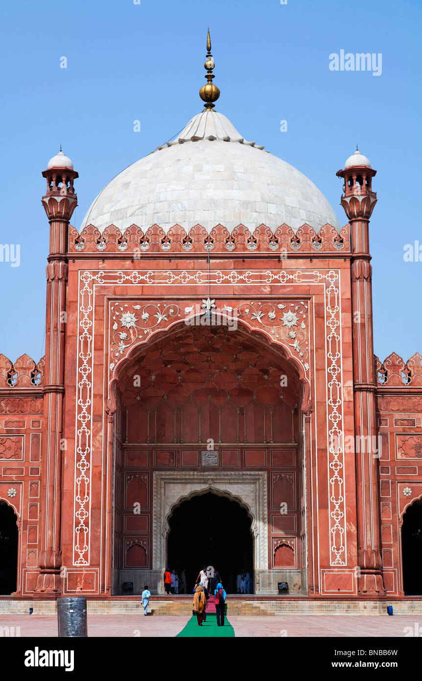 Badshahi Moschee, Lahore, Punjab, Pakistan Stockfoto