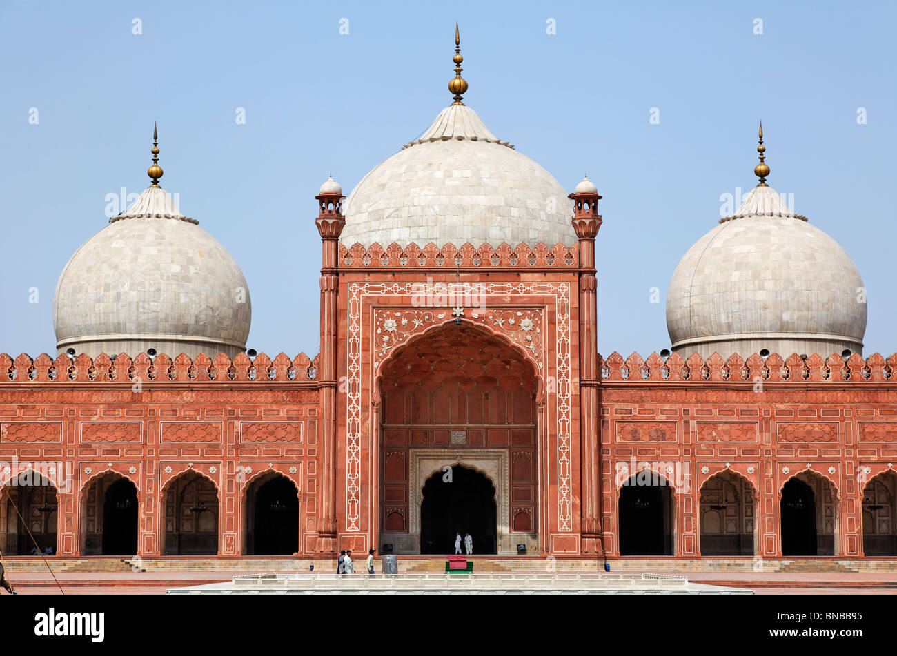 Badshahi Moschee, Lahore, Punjab, Pakistan Stockfoto