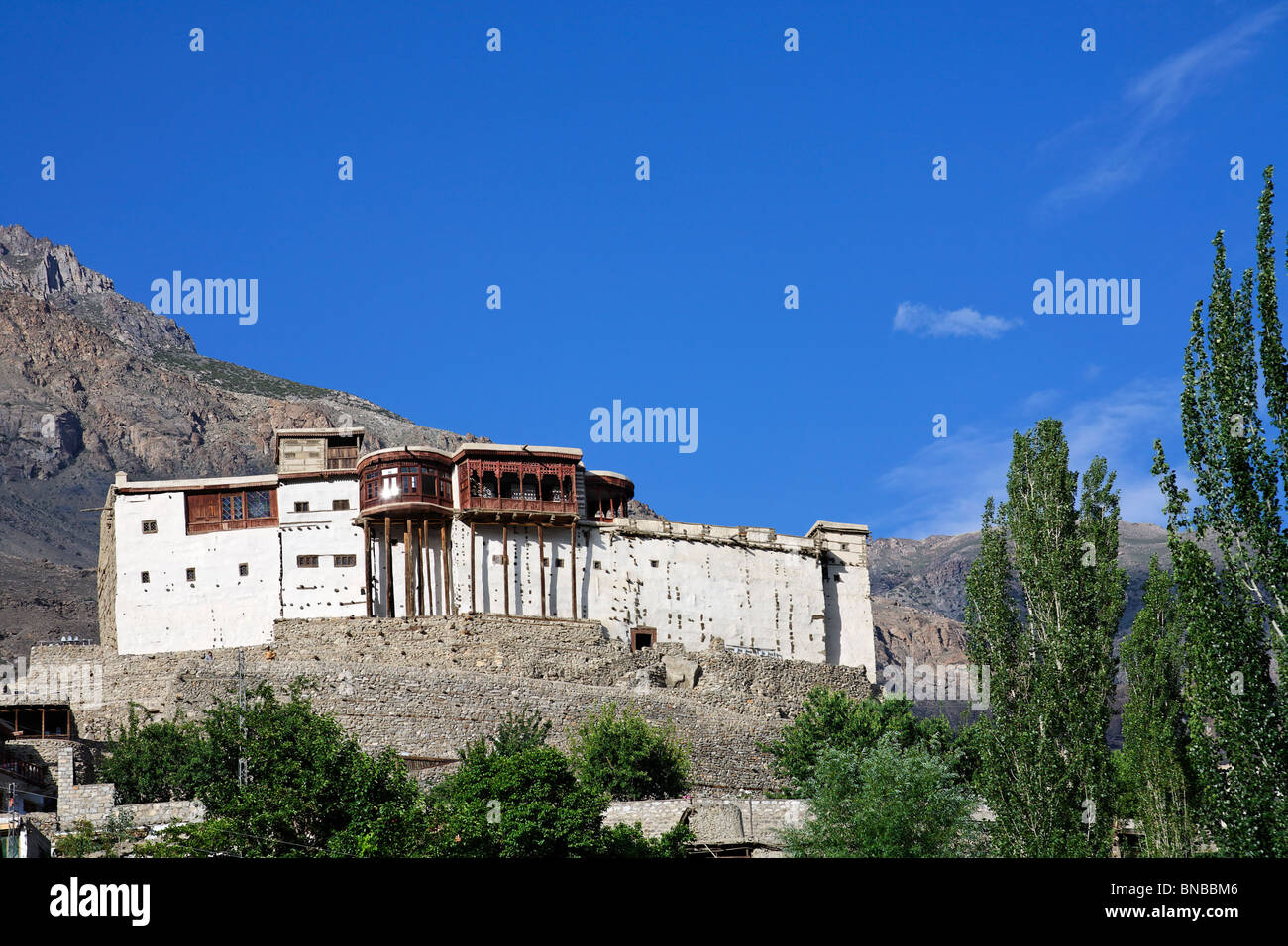 Baltit Fort, Karimabad, Hunza-Tal, Pakistan Stockfoto