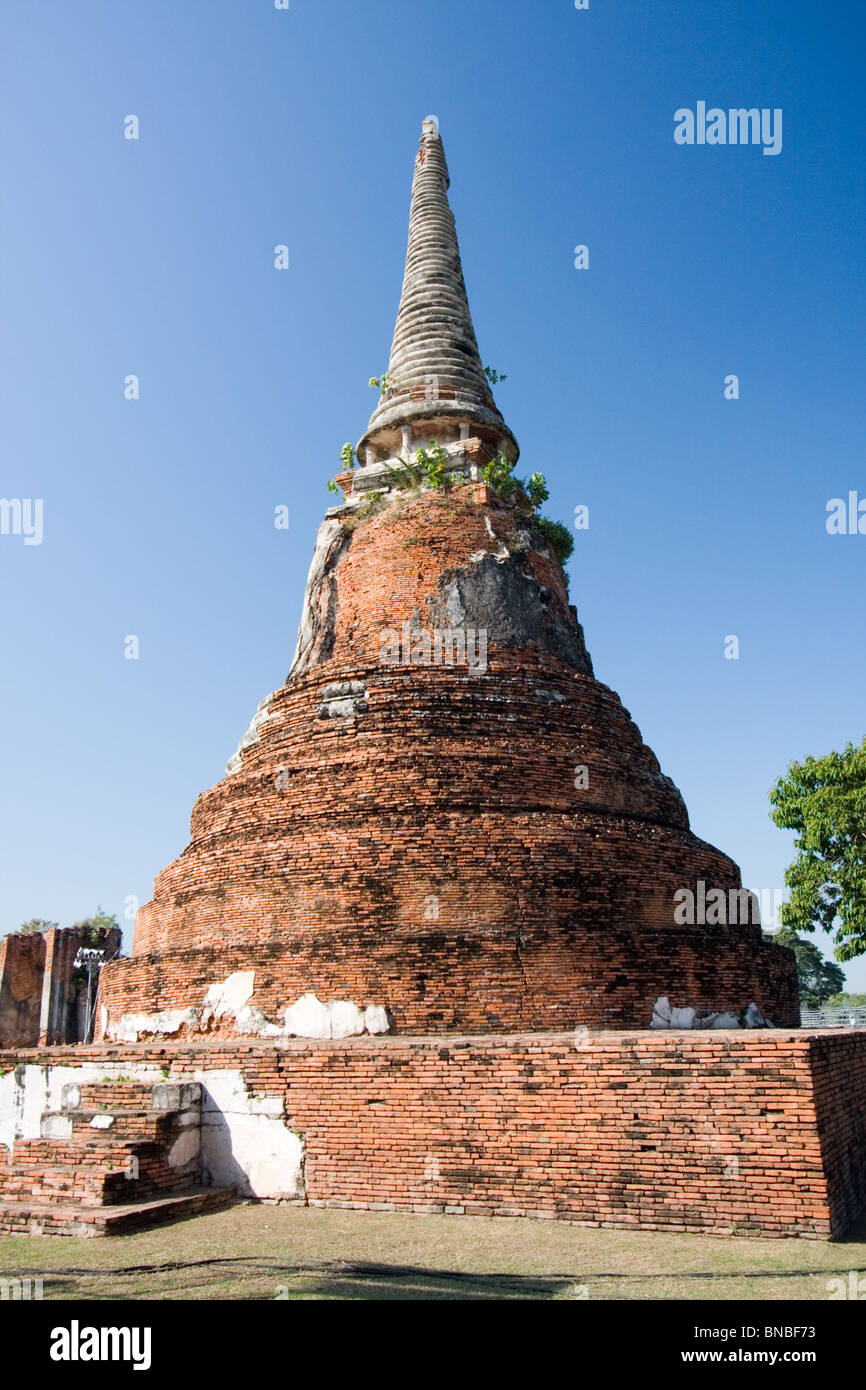 Tempel Wat, Ayutthaya, Thailand Stockfoto