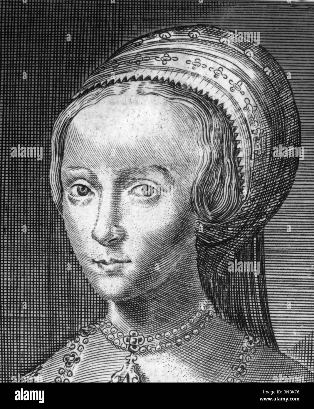 LADY JANE GREY (1537-54) Königin von England für neun Tage Stockfoto