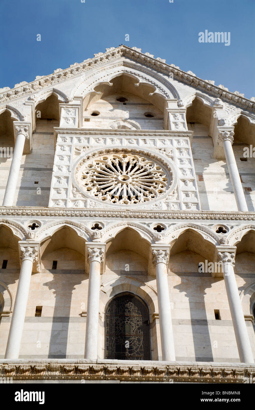 Pisa - Fassade der Kirche - Chiesa e Convento di San Torpe Stockfoto