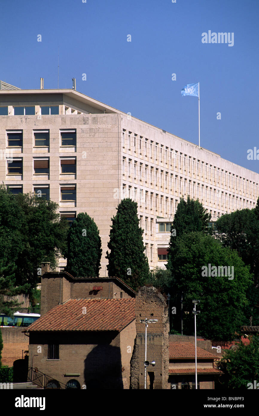 Italien, Rom, FAO-Hauptquartier Stockfoto