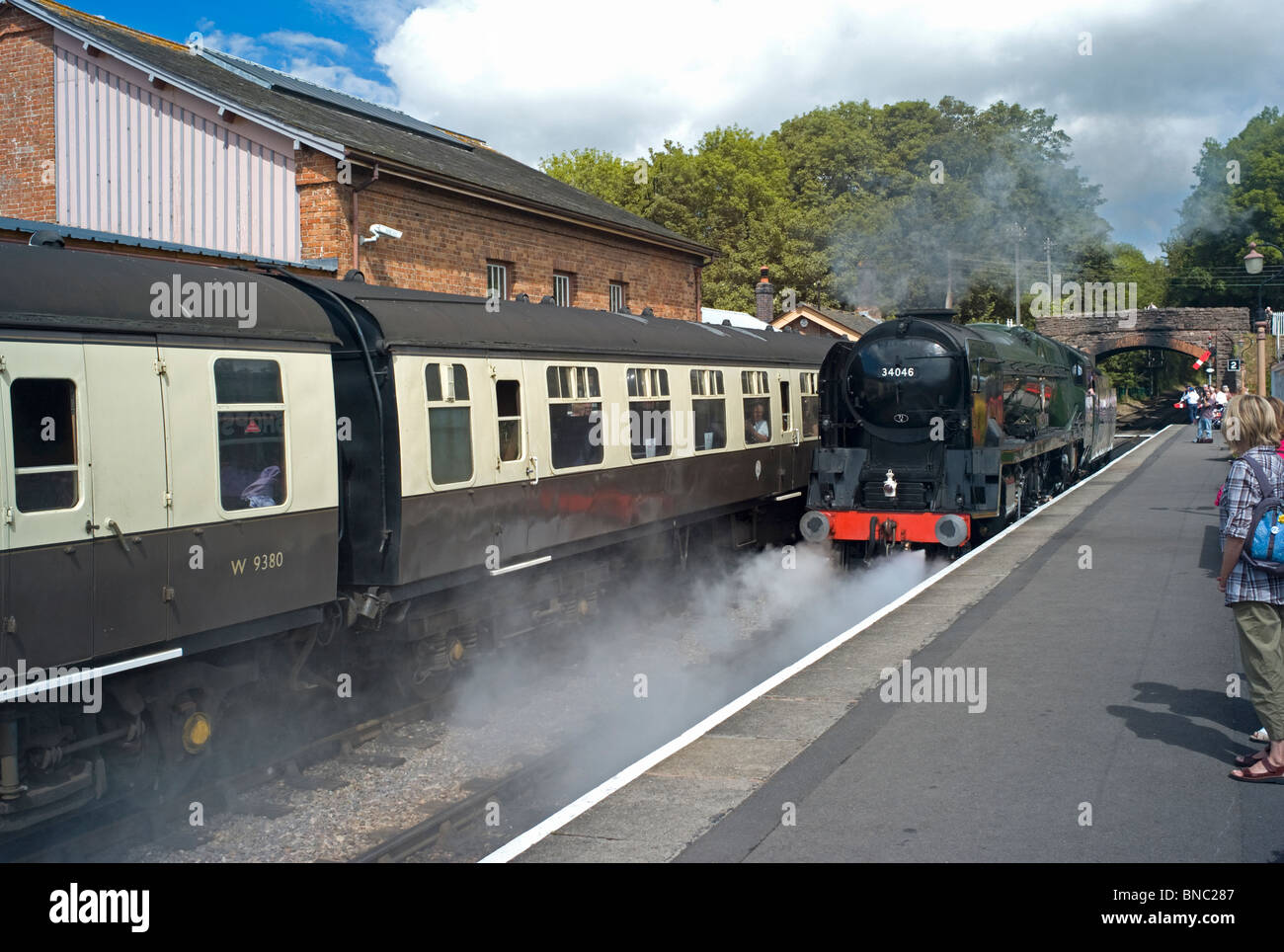 West Somerset Railway in Bishops Lydeard, Somerset UK Stockfoto