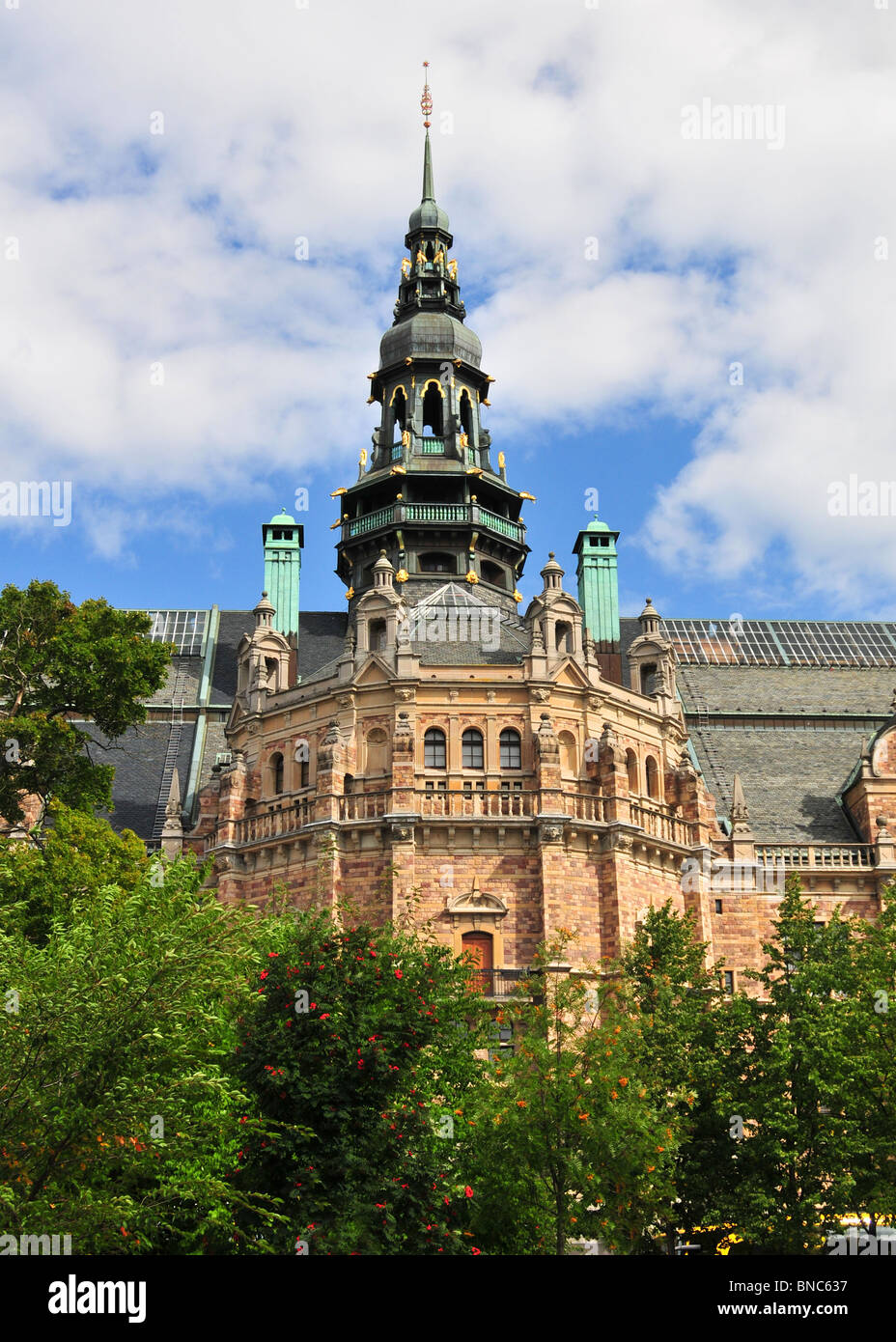 Nordischen Museum in Stockholm Schweden Stockfoto