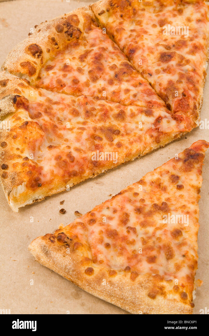Käse-Pizza in der Nähe erschossen Stockfoto
