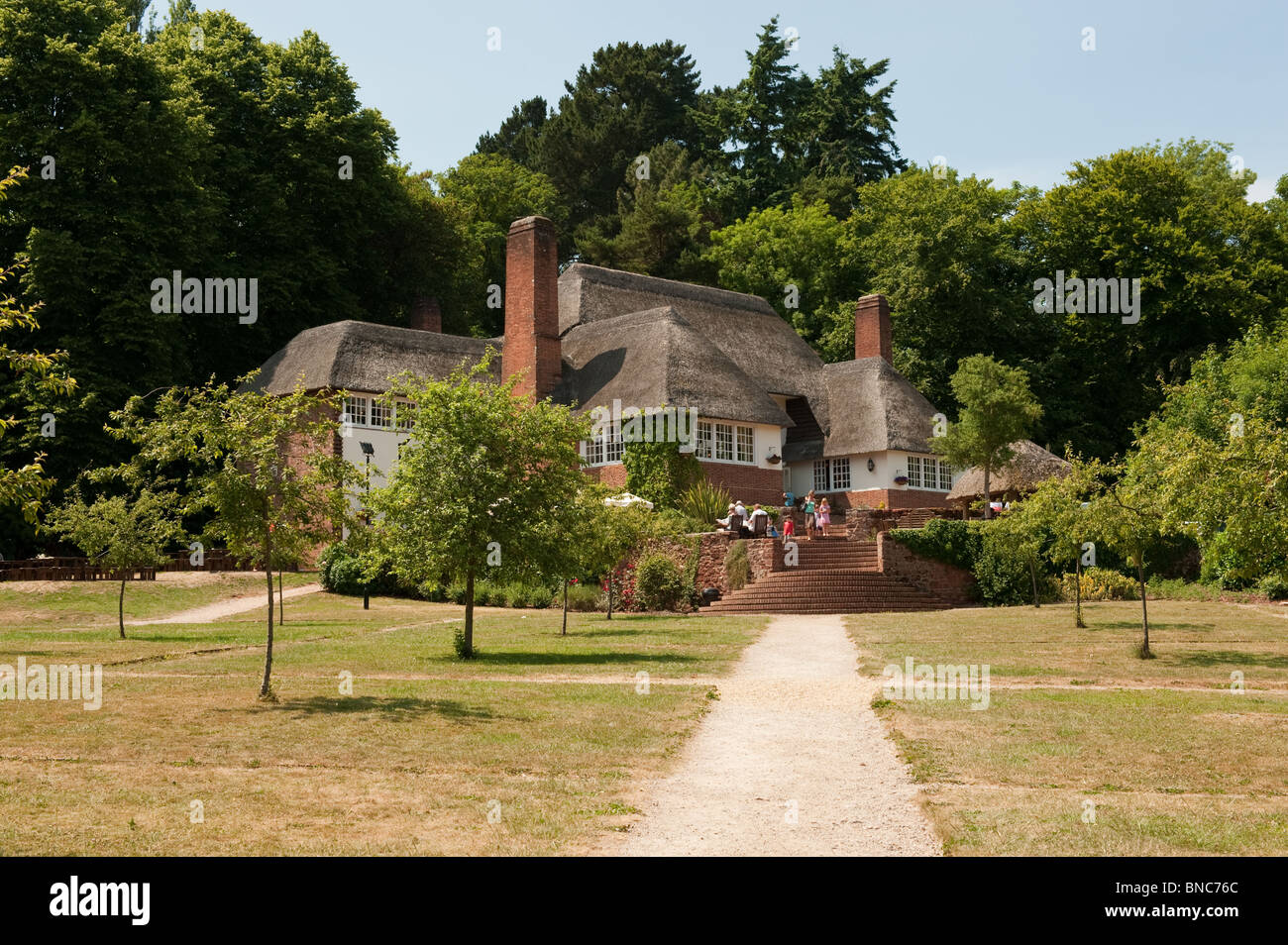 Trommel-Wirtshaus (Kneipe) bei Cockington, Torbay, Devon Stockfoto