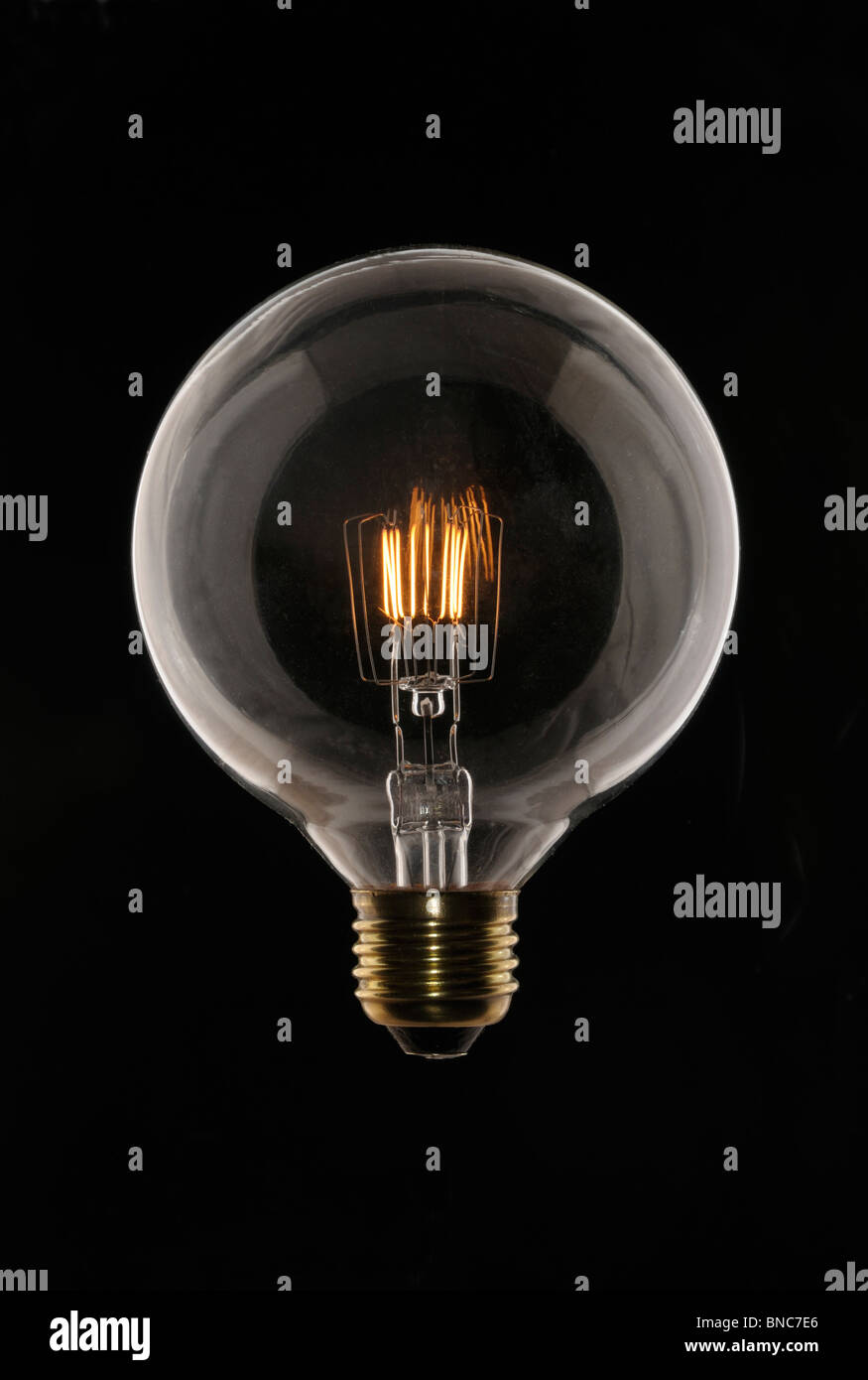 500 Watt elektrische Lampe Stockfoto