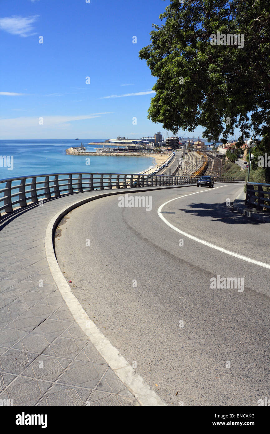 Tarragona ist eine Stadt im Süden Kataloniens auf der Nord-Osten von Spanien, vom Mittelmeer. Stockfoto