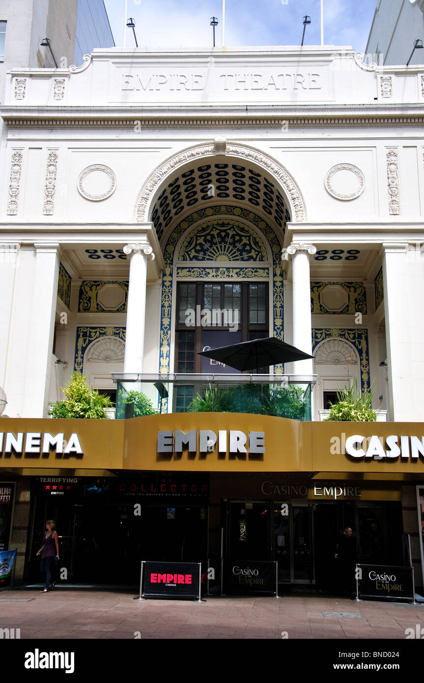 Empire-Kino und Casino, Leicester Square, West End, der City of Westminster, Greater London, England, Vereinigtes Königreich Stockfoto