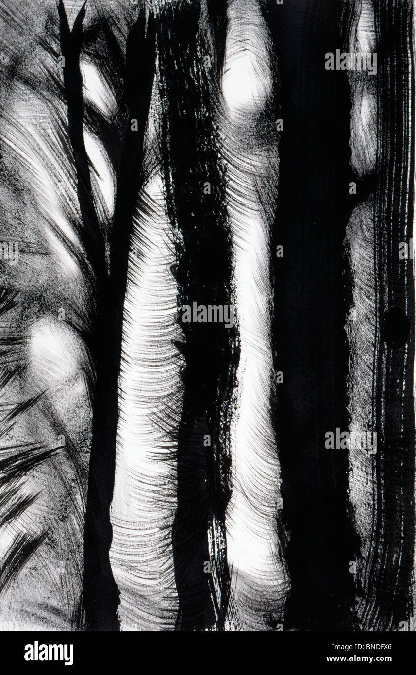 Bäume Diana Ong (chinesisch-amerikanische b.1940) Stockfoto