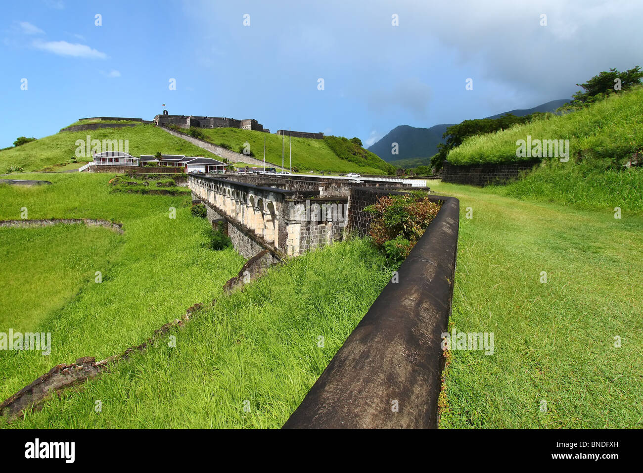 Brimstone Hill Fortress - St. Kitts Stockfoto