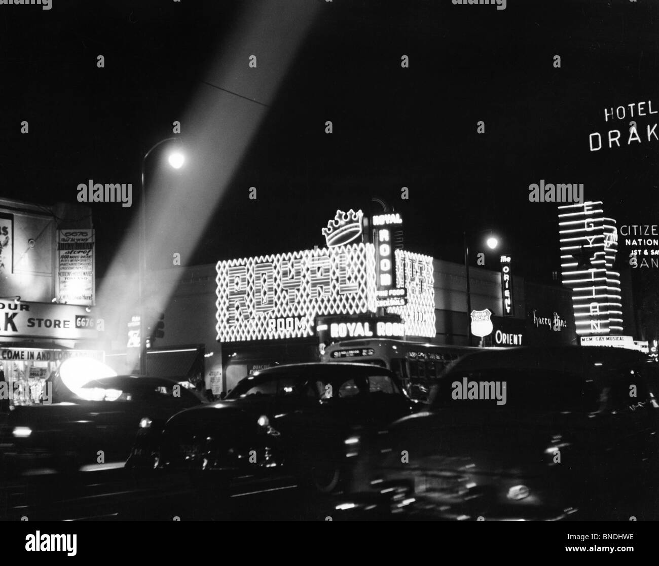 Hollywood Blvd Hollywood Los Angeles Kalifornien, USA Stockfoto