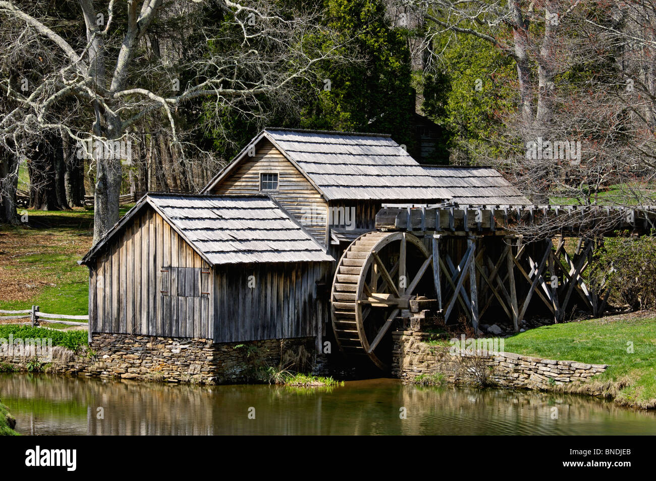 Mabry Mühle in Floyd County, Virginia Stockfoto