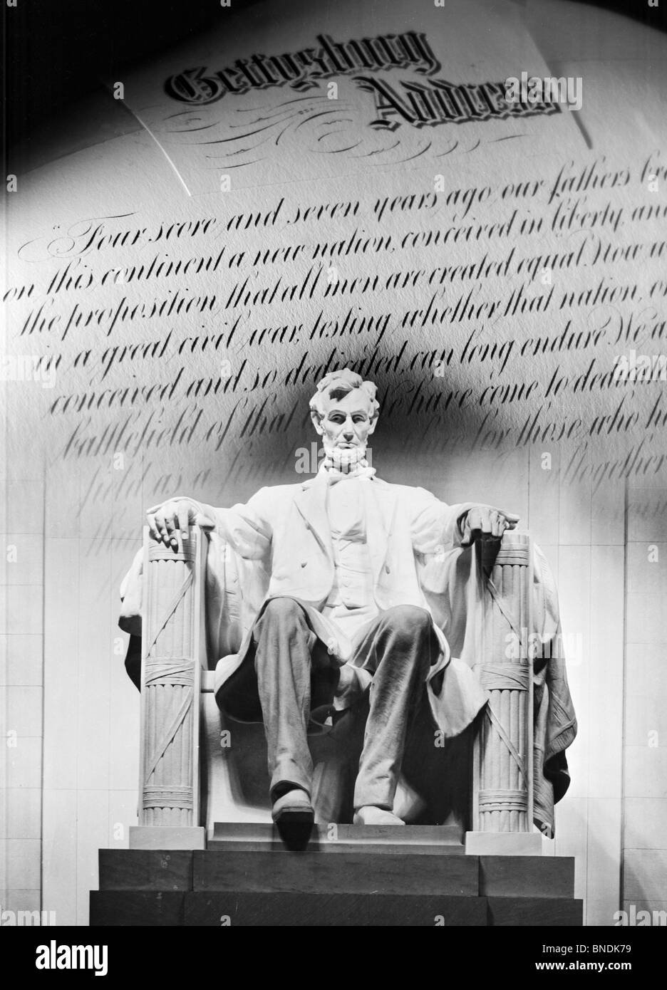 Lincoln Memorial in Washington, D.C.  USA Stockfoto