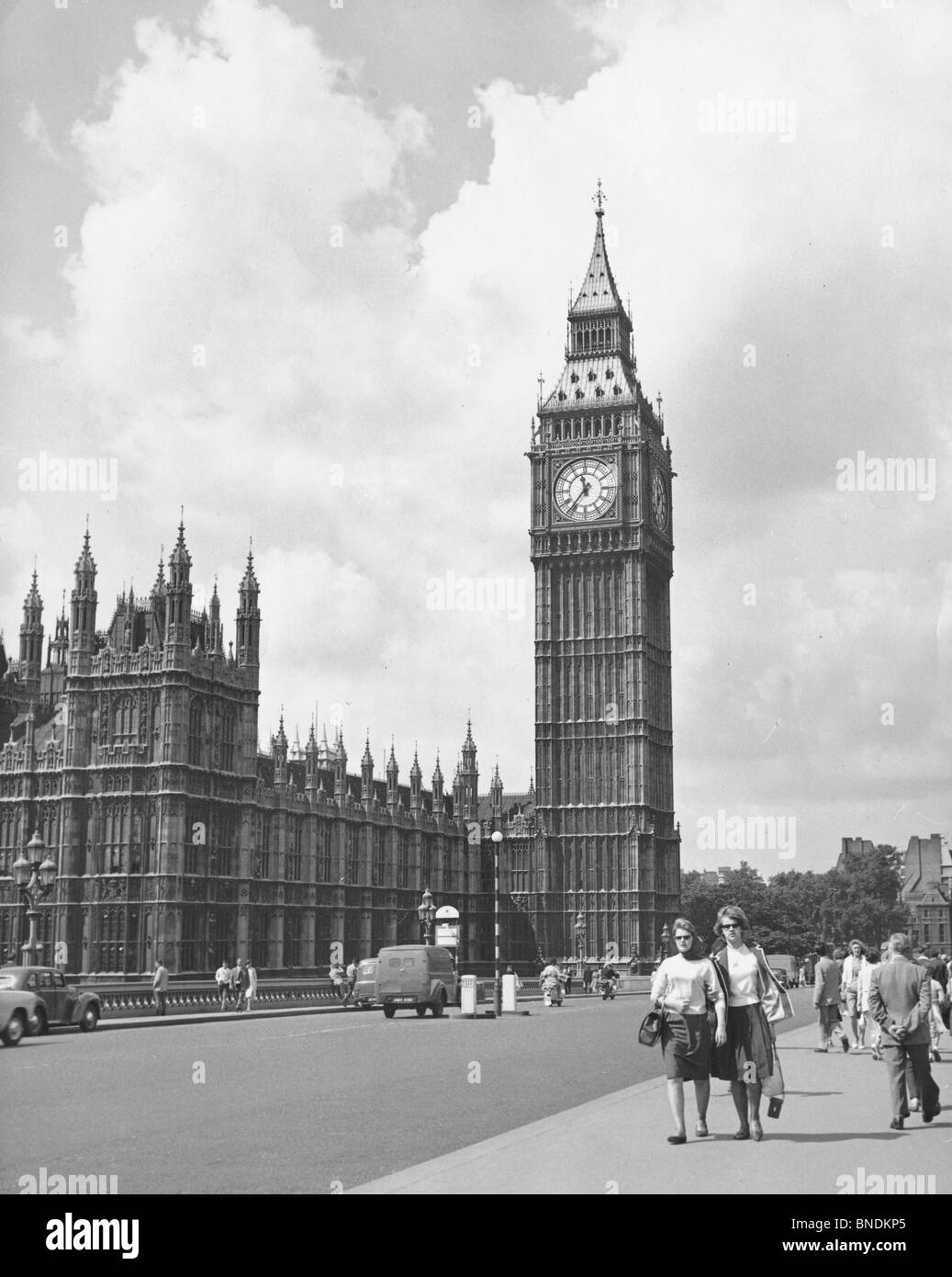 Big Ben Houses of Parlament London England Stockfoto