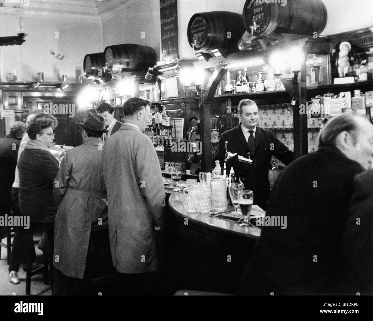 Englisches Pub London England Stockfoto