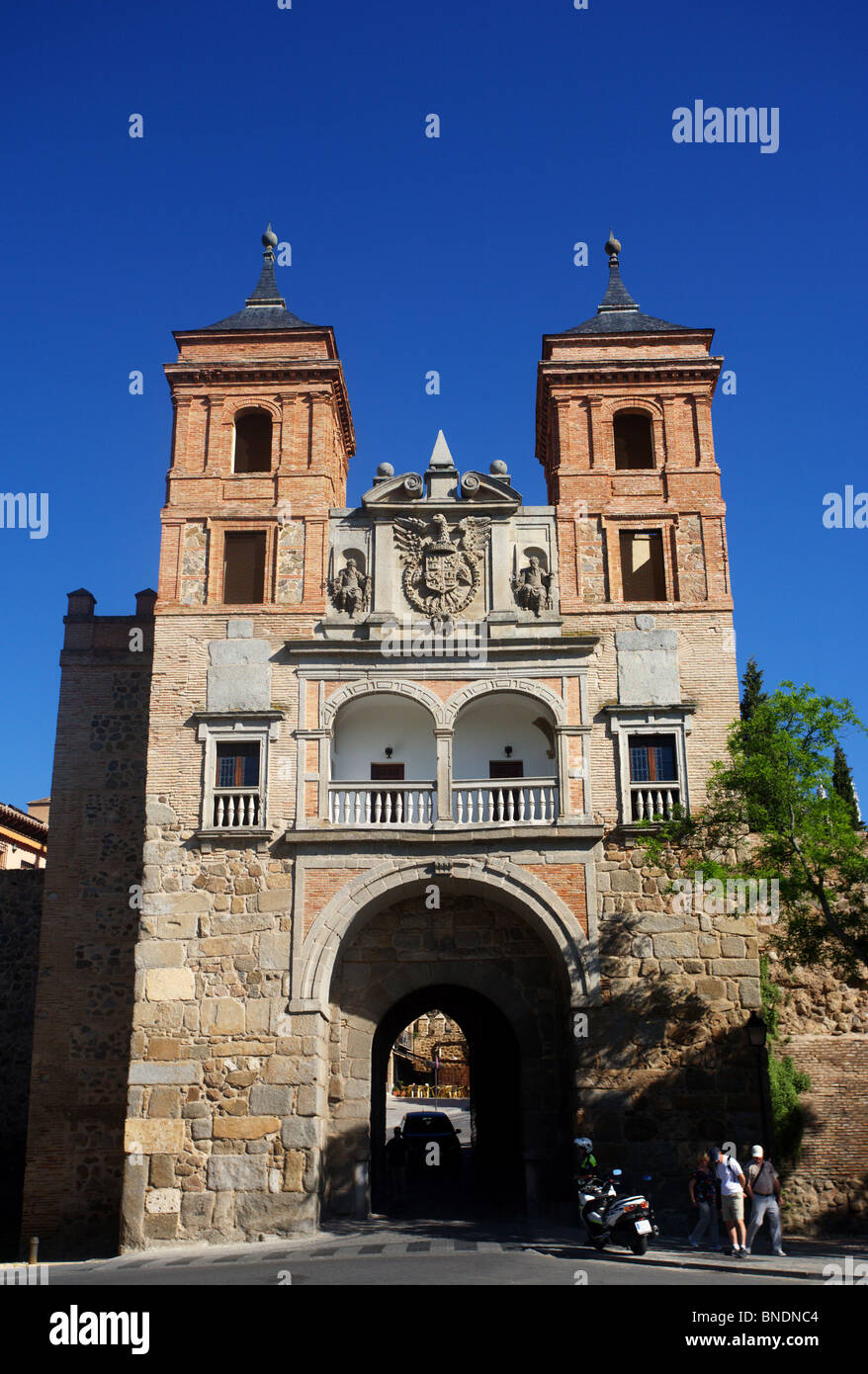 Puerta del Cambrón, Toledo, Spanien Stockfoto