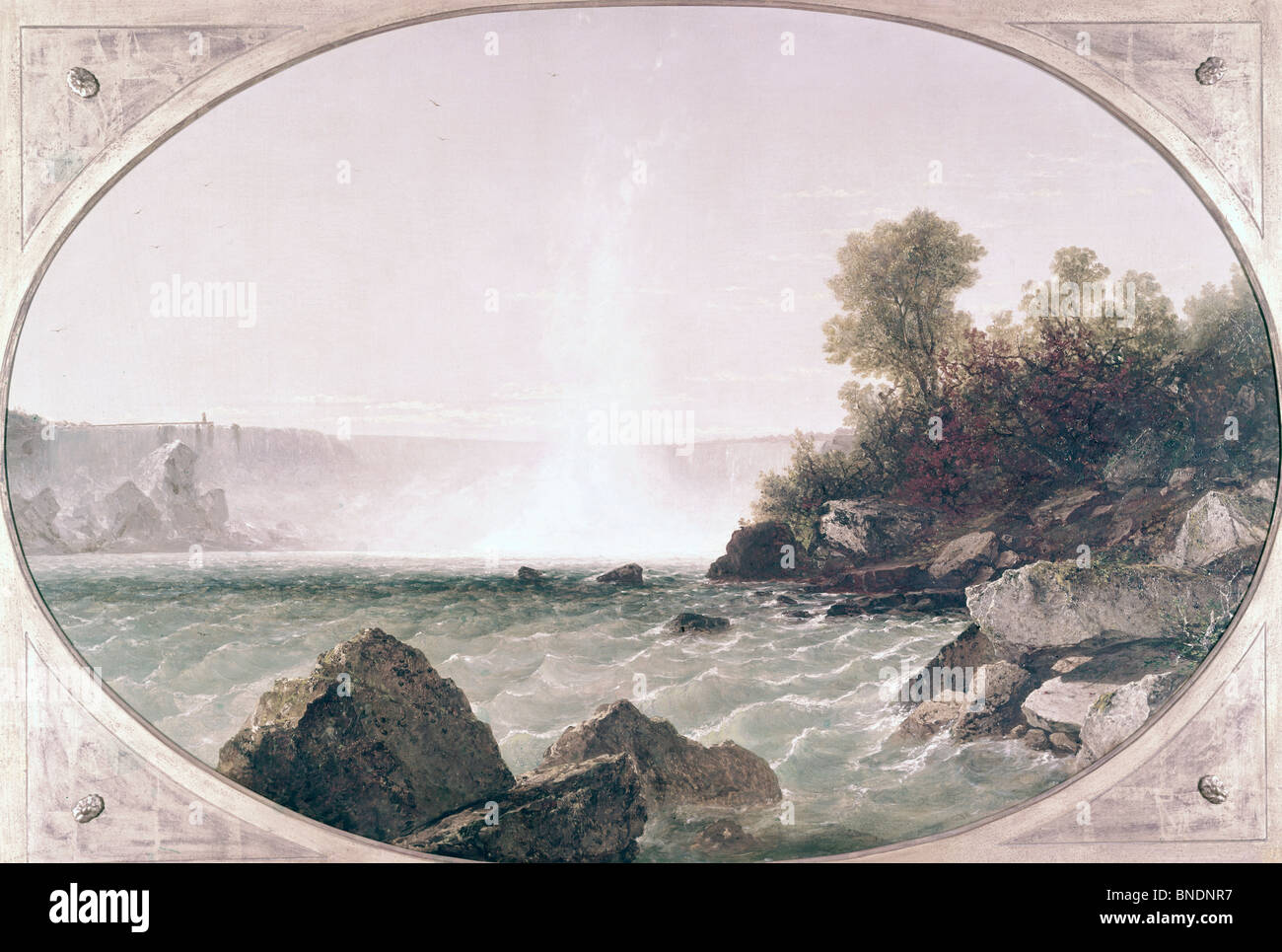 Niagara-Fälle von John Frederick Kensett, (1816-1872) Stockfoto